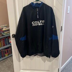 NFL colts, football size extra large windbreaker